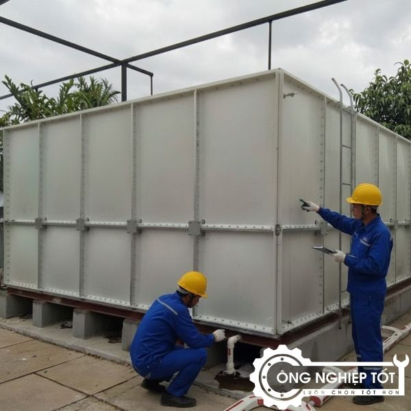 Kỹ sư Công Nghiệp Tốt thi công bồn SMC